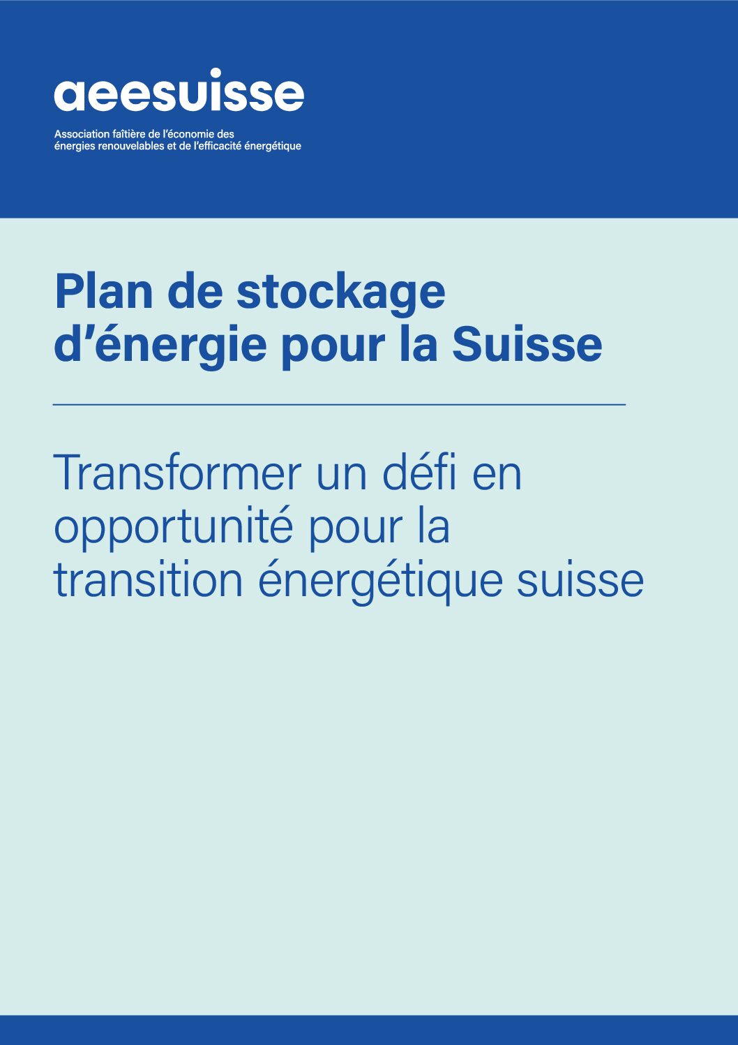 Plan de stockage d'énergie pour la Suisse